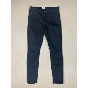 Acne Studios‎ Jeans Womens 28/32 Black Skin 5 Skinny Low Rise Stretch Adult